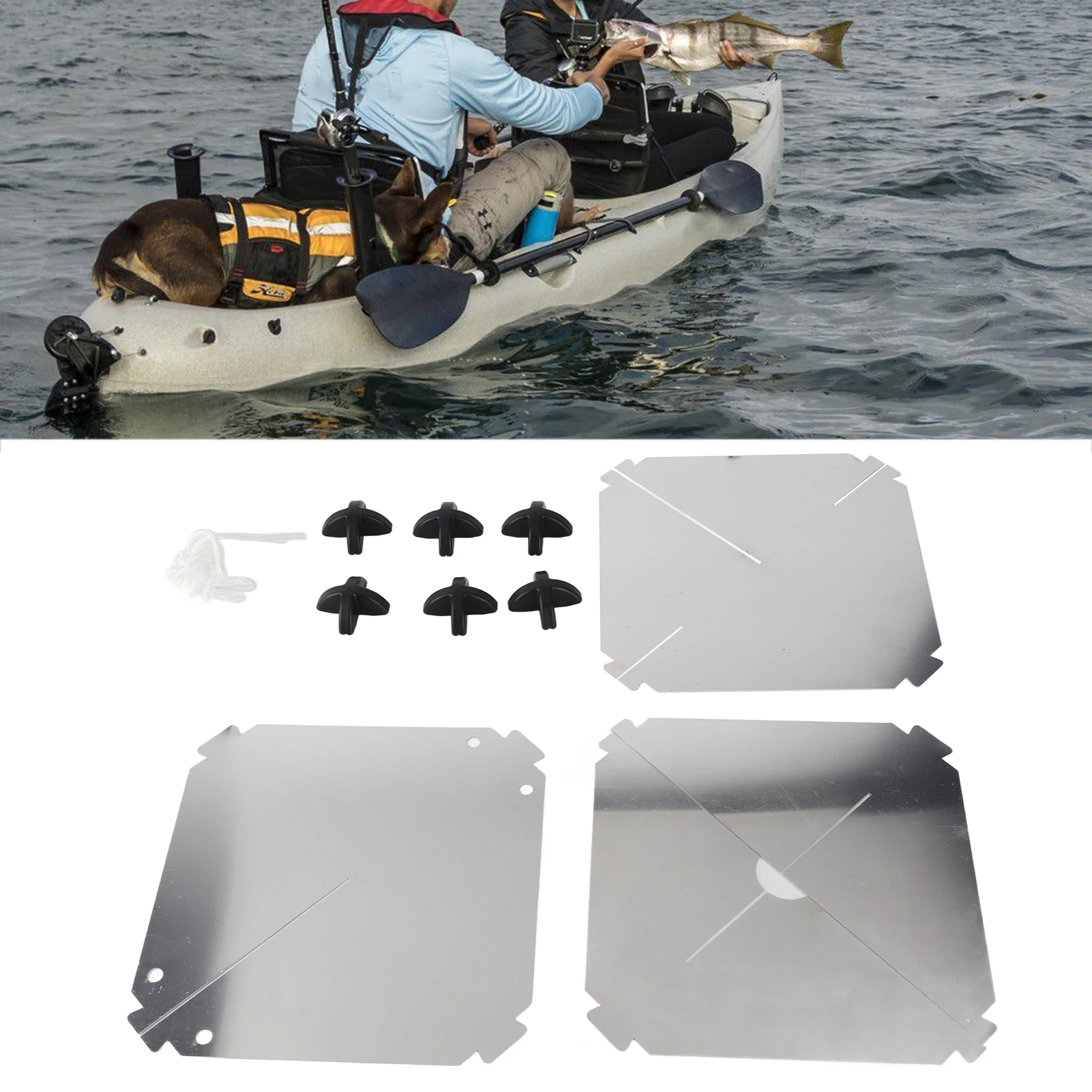 Octahedral Type Aluminium Radar Reflectors 12x12 Inches for Sailboats Motorboat Emergency Radar Reflector