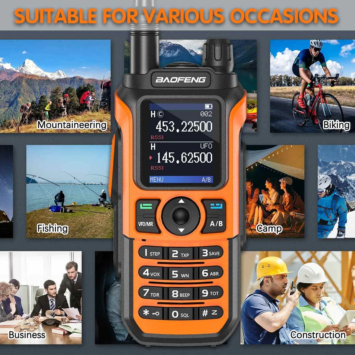 Walkie-talkie de largo alcance, Radio bidireccional portátil de 10W, UV-21PROV2, recargable, tipo C, para caza y Hotel