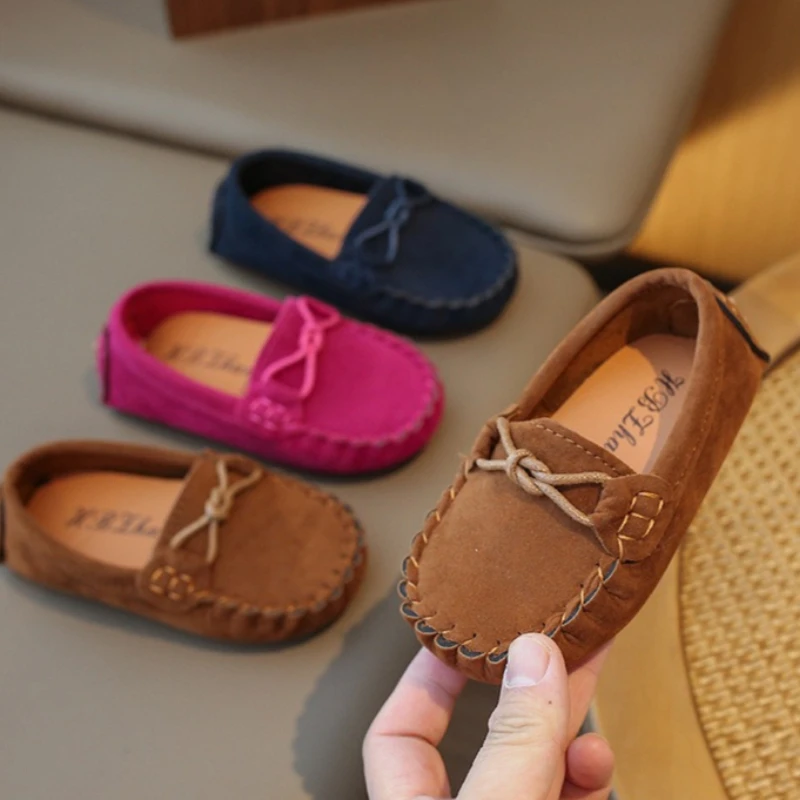 

Child casual shoe 2026 new retro child soft soled shoe simple girl anti slip bean shoes men women s versatile walking shoe