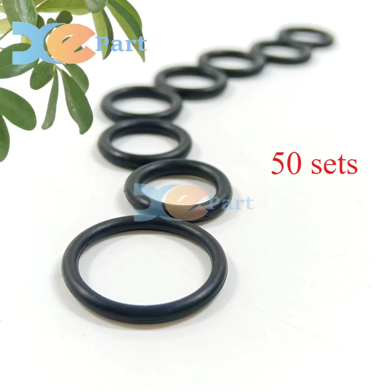 

Нож для резки бумаги, резиновое уплотнительное кольцо для OCE TDS 300 320, 50 комплектов (8 шт./компл.) 400 450 600 700 750 9400 PW300 340, аксессуары для принтеров