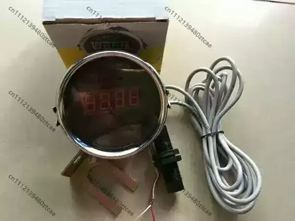 DZ-5 Digital Tachometer For Car & Marine Modification, 12V/24V Universal Diesel Engine RPM Gauge With Hour Meter