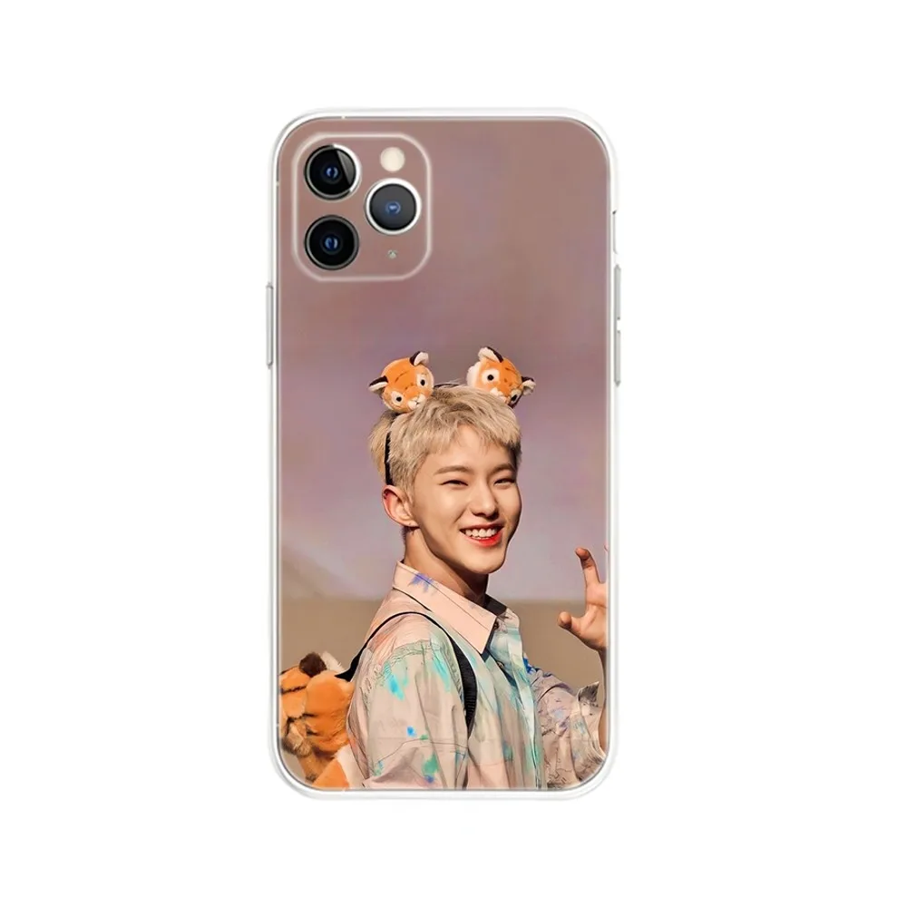 Hoshi Kwon Soonyoung Phone Case For iPhone Apple 15,14,13,12,Mini,11,Pro,Max,Plus,X,XR,XS,8,SE,2020,Plus Transparent Cover