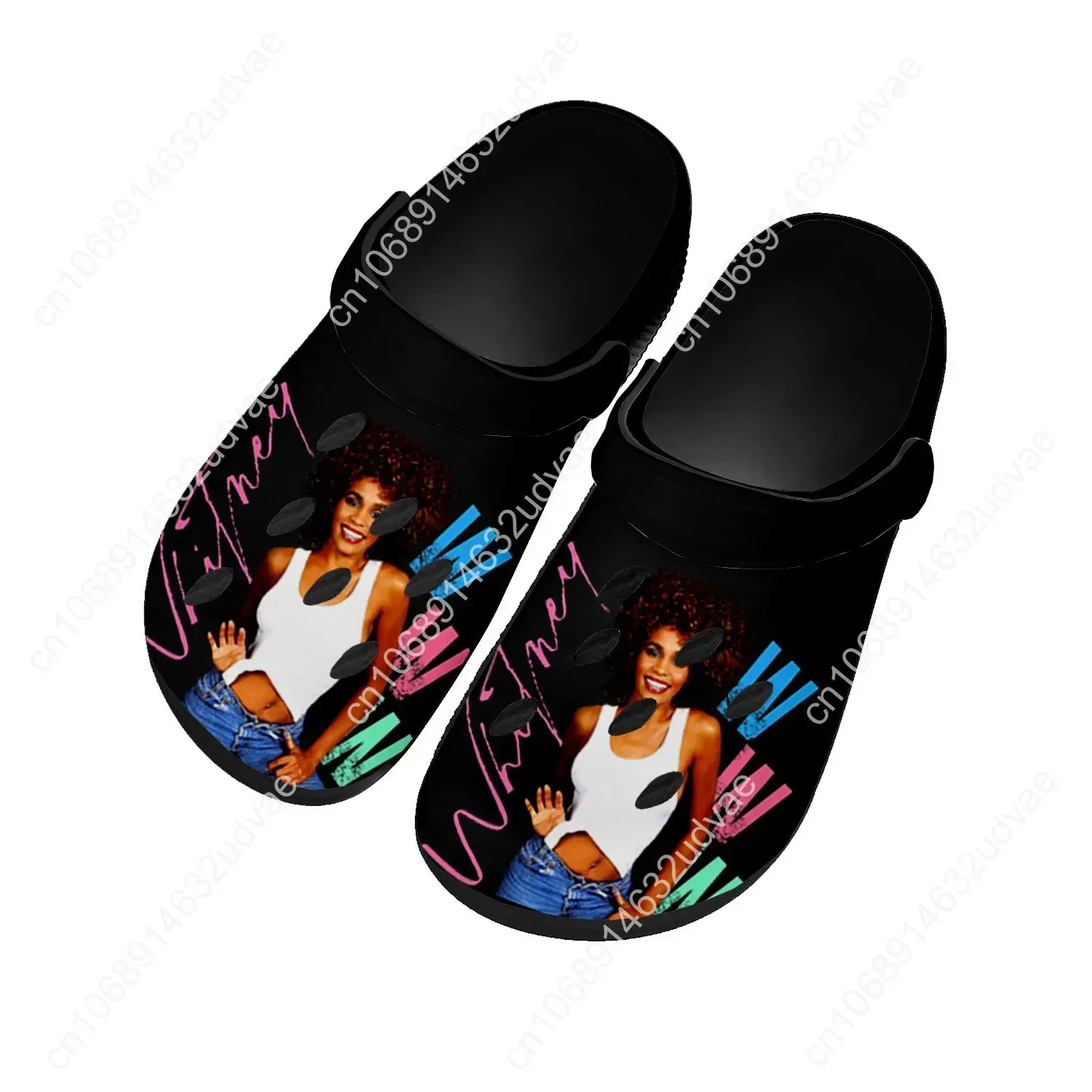 Whitney Houston Home Hoge kwaliteit sandalen Dames Tienermode Waterschoen Tuin Ademend Comfort Strandgatslippers