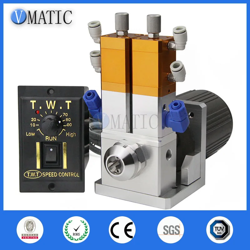 

Free Shipping 2023 New Liquid Two Component Mixing Glue AB Valve With Electrical Machine 25W