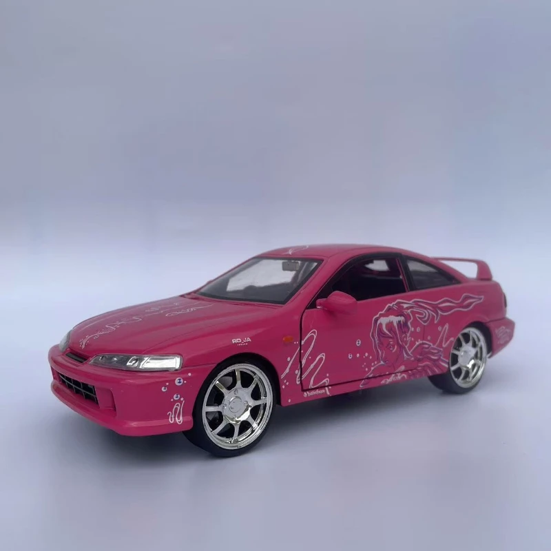

Jada 1:24 1995 Honda INTEGRA TYPE R Alloy Car Model Diecast Toy Vehicle High Simitation Cars Toys Kids Gifts Collection