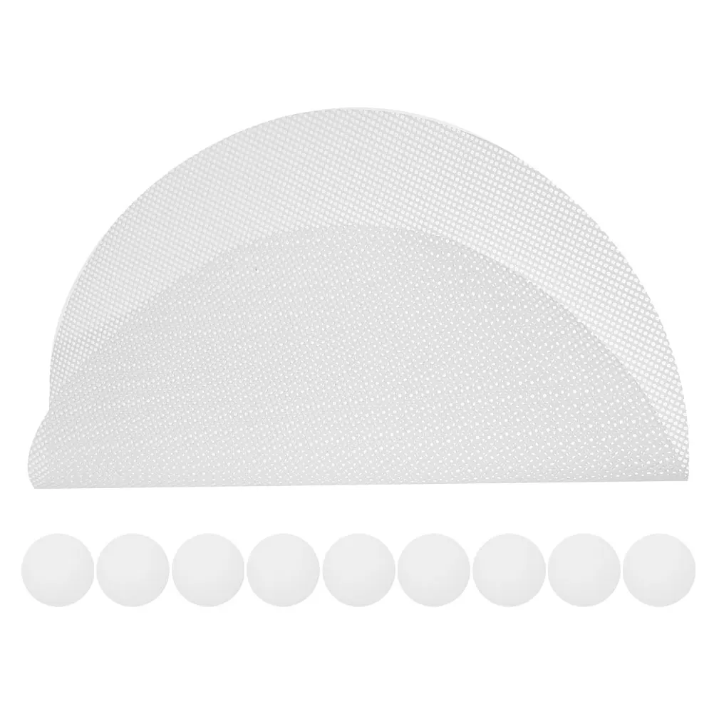 

10Pcs Round Silicone Reusable Steamer Liners Nonstick Steaming Pads for Bamboo Steamers Dumplings Buns Mesh Mat