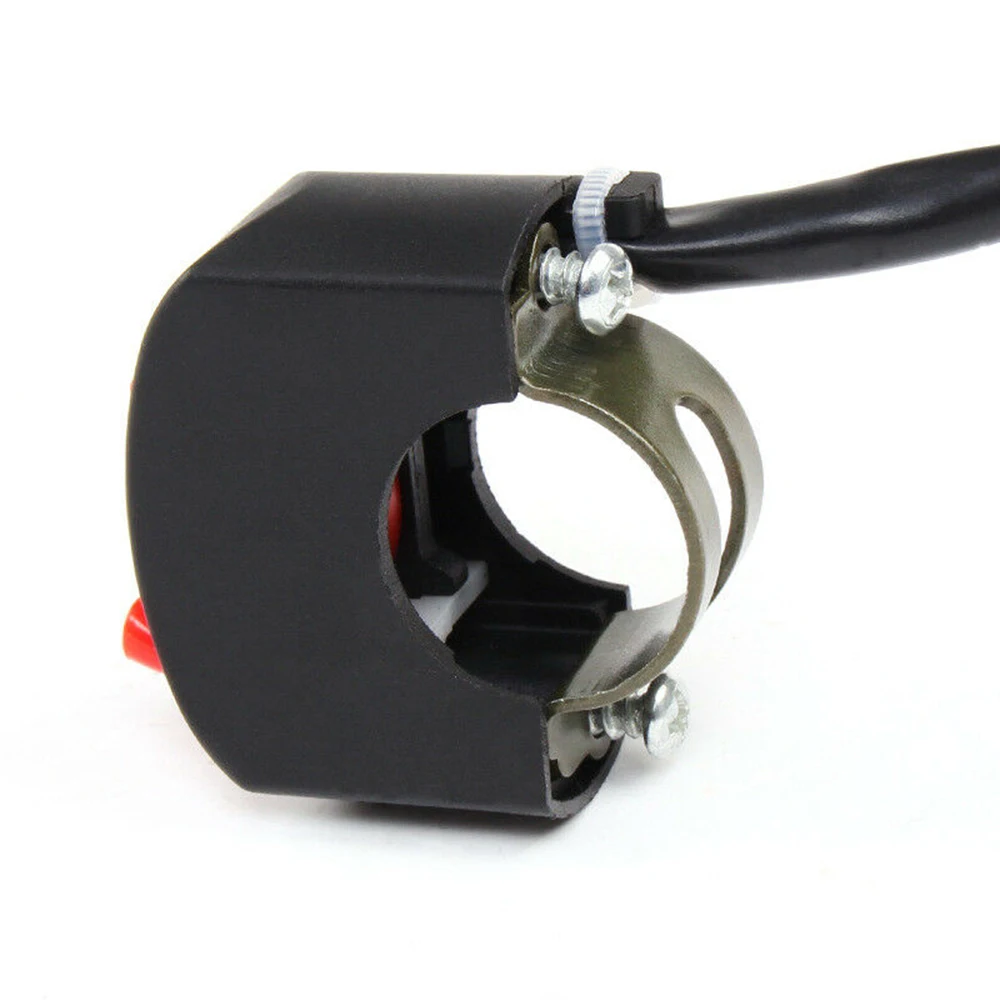مفتاح دراجة نارية ATV أسود خفيف الوزن لمصابيح الدراجة النارية العادية والخطرية 55 سم مدمج عالي الجودة جديد