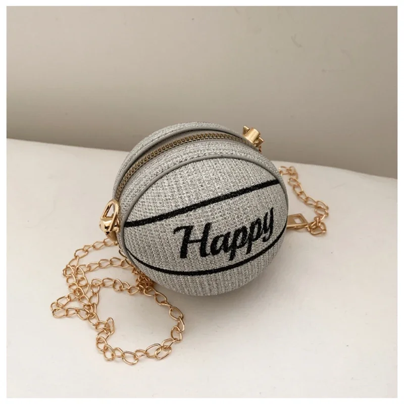 

PVC Circular Shoulder Party Bags Letter Zipper Fashion Bags for Women 2024 High Quality Bolso De Fiesta De Hombro Para Mujer