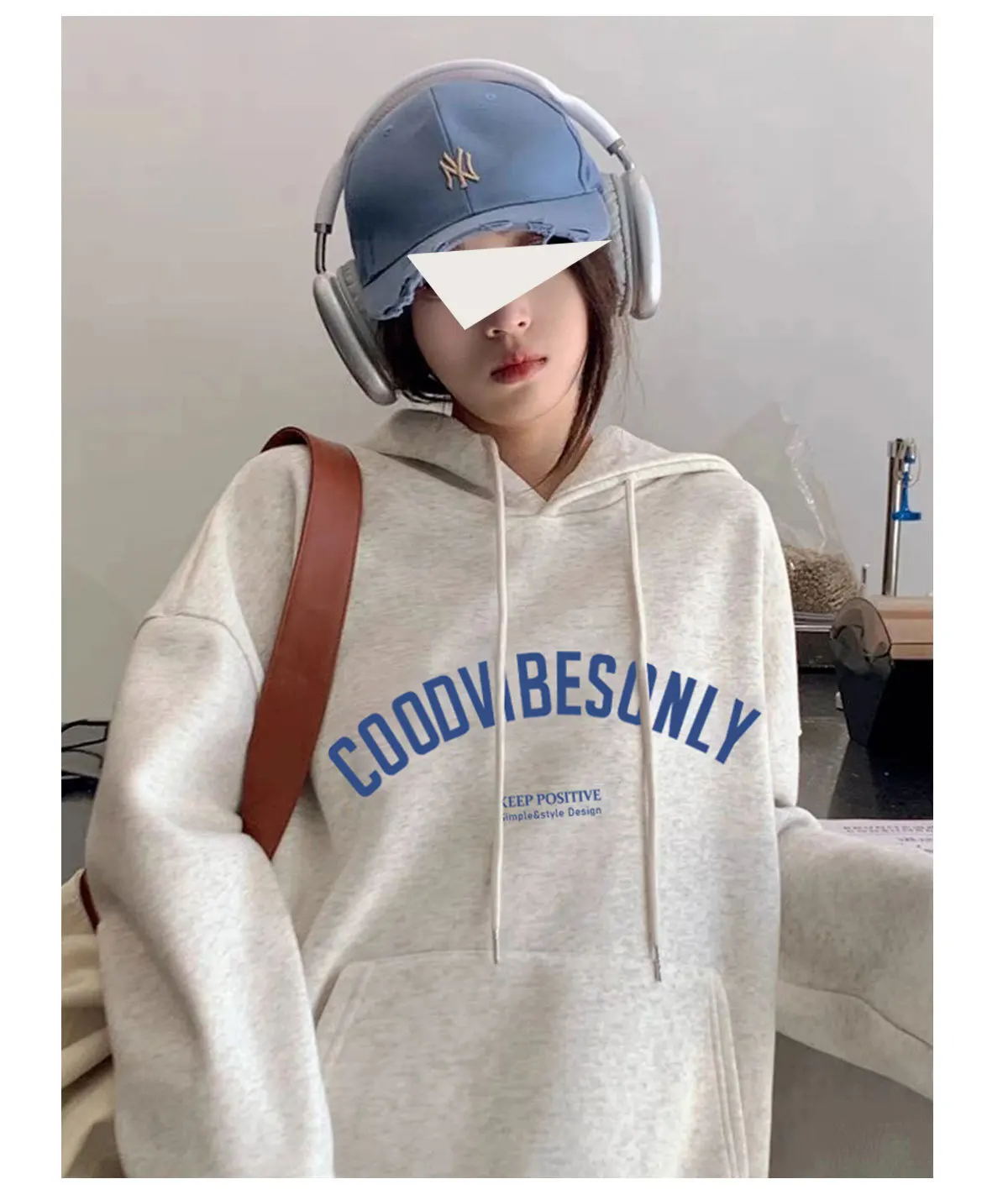 

Jimo Sweatshirt Outwear Women's Early Spring & Fall Style Petites 2025 New Popular Hooded Tops Woman Hoodies