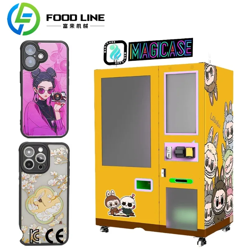 Beste kwaliteit geld verdienen Hot Sale Aangepaste telefoonhoes Automaat Automatische mobiele telefoon Diy telefoonhoes Automaat