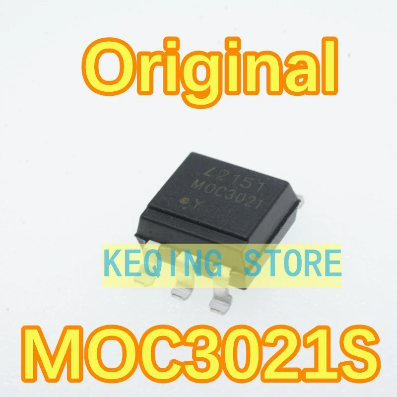 50PCS/100PCS MOC3021S  SMD-6P Optocoupler - thyristor signal output Original
