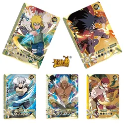 Kayou Naruto Uchiha Madara Nrss-Ssr Series Anime Characters Bronzing Rare Cartoon Toys Collection Flash Card Christmas Gift