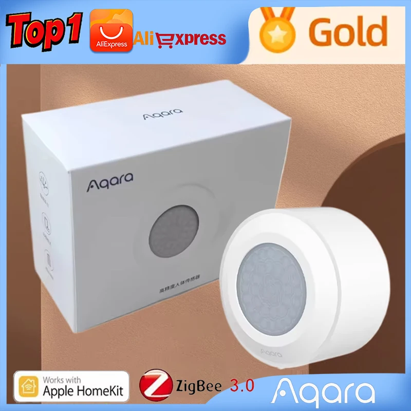 

Aqara High Precision Human Sensor ZigBee 3.0 Smart Home Body Motion Sensor Wireless Connection IPX5 Waterproof Work With Homekit