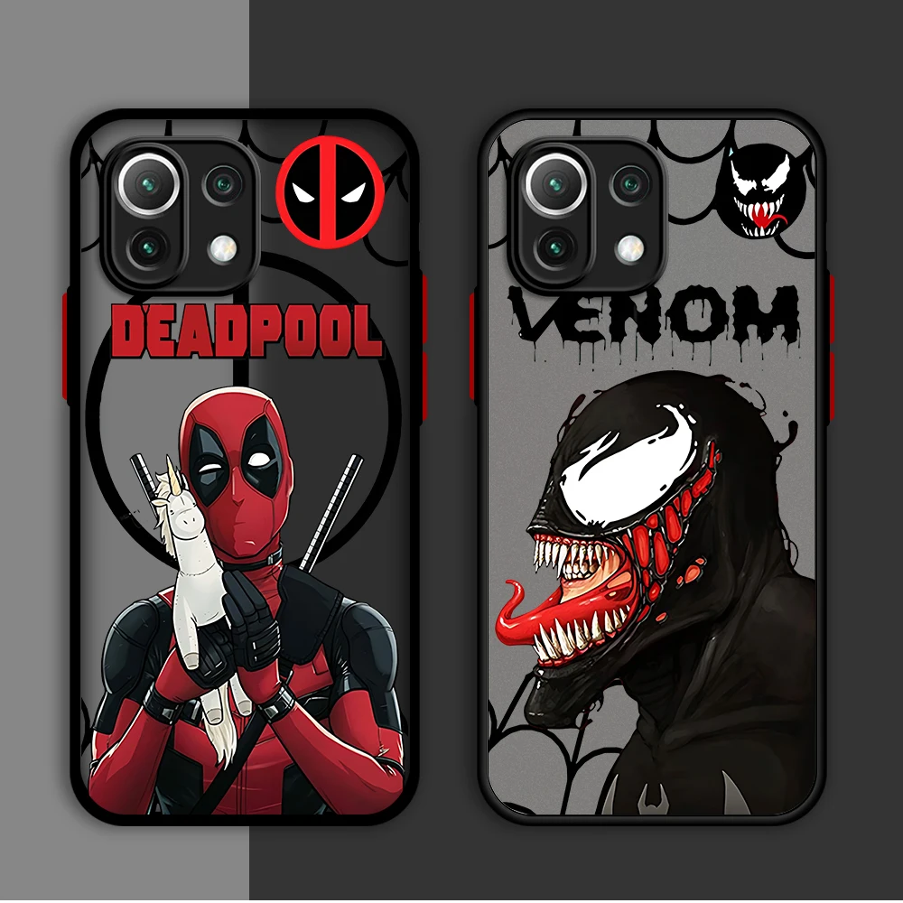 Marvel Super hero Cool Phone Case for Redmi 9 9A 9i 9C 9T 10 2022 10 10C 10A 12 4G 12C 13C 4G 5G K40 Pro A1 Plus A2 Plus