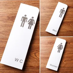 Washroom Reminder Sign Plaques Squatting Toilet Sitting Signage No Smoking Warning Sign No Passing Cleaning Tool Room Signage