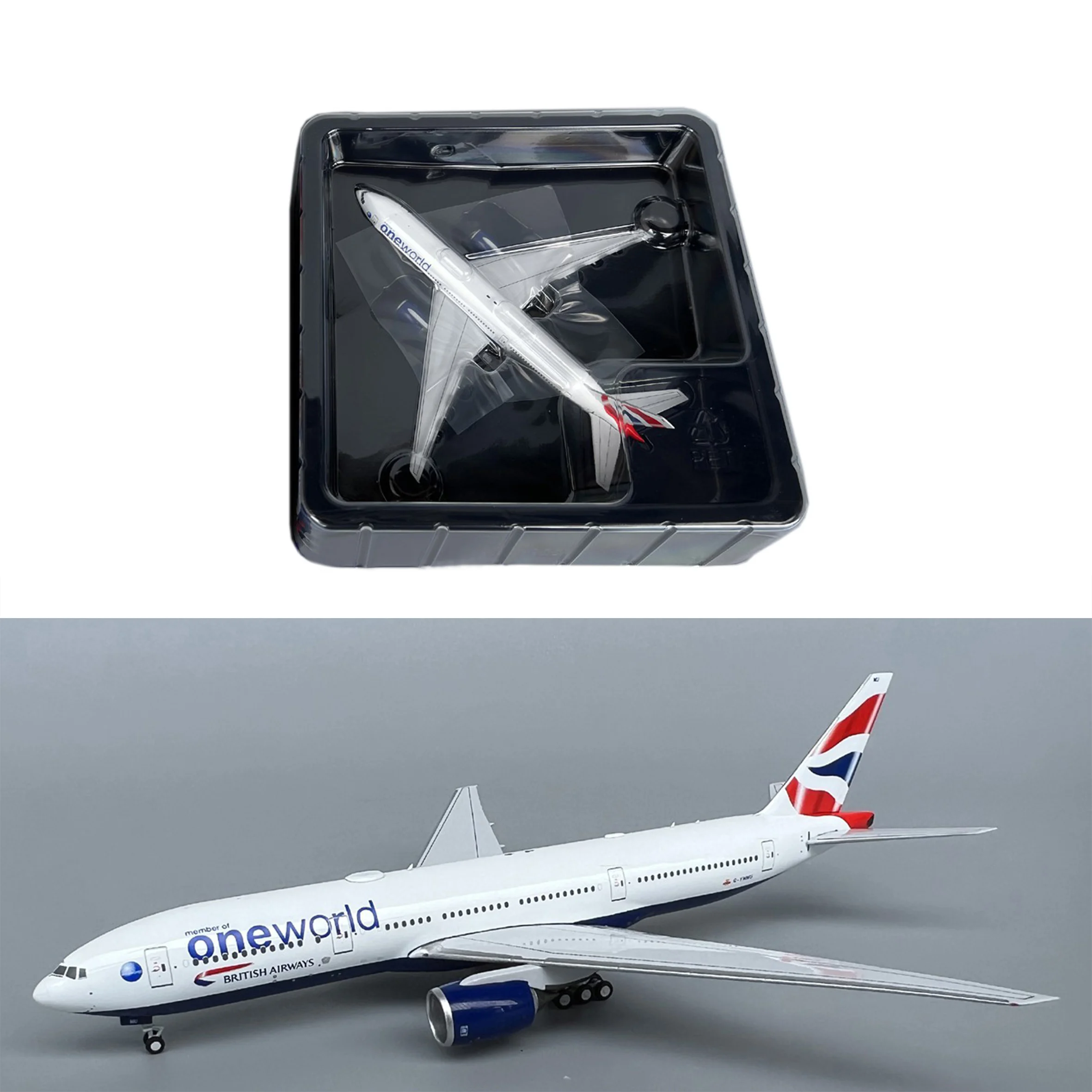 1/400 NG 72036 British B777-200ER aircraft model G-YMMU Alloy Collection Model