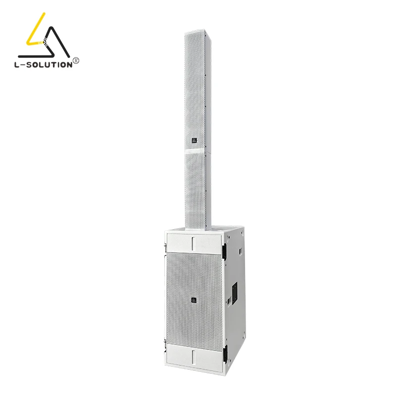 L-solution High Output Column Speaker Set with Powerful Bass High SPL Sound System