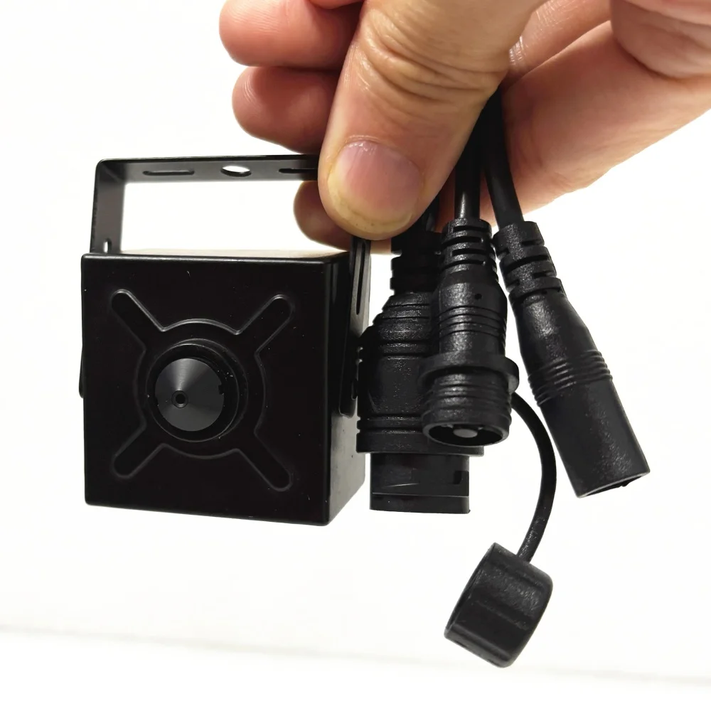 6K 12MP 4K 8MP 5MP POE Mini Type IP Camera Pin-hole Lens Indoor Metal Security ONVIF P2P CCTV System Video Surveillance Cam