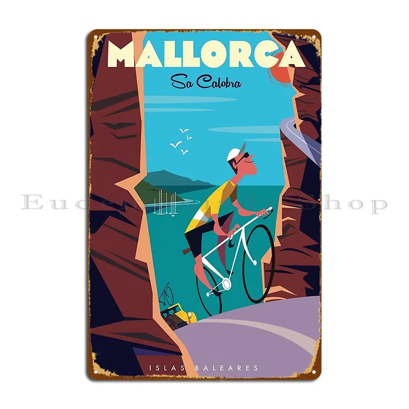 Sa Calobra Poster Metal Sign Club Bar Wall Plaque PaintingCustomize Vintage Tin Sign Poster