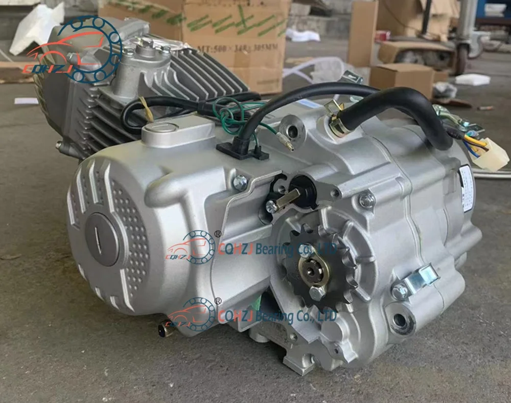 

Гарантированные детали мотоцикла, сборка двигателя, одноцилиндровый двигатель с воздушным охлаждением, 4-тактный для Zongshen W190, готовый к отправке