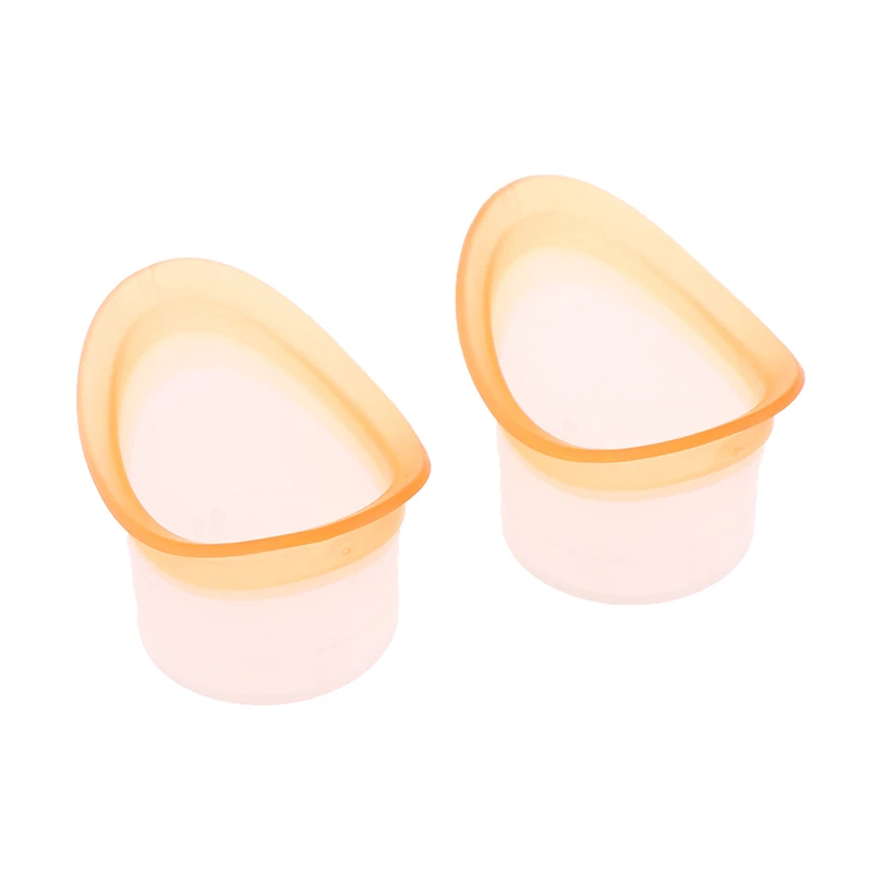 2Pcs Eyewash Cup Silicone Reusable Soft Eye Bath Cup Eye Wash Cup For Elderly Women Men Children Silicone Eye Mask Cup