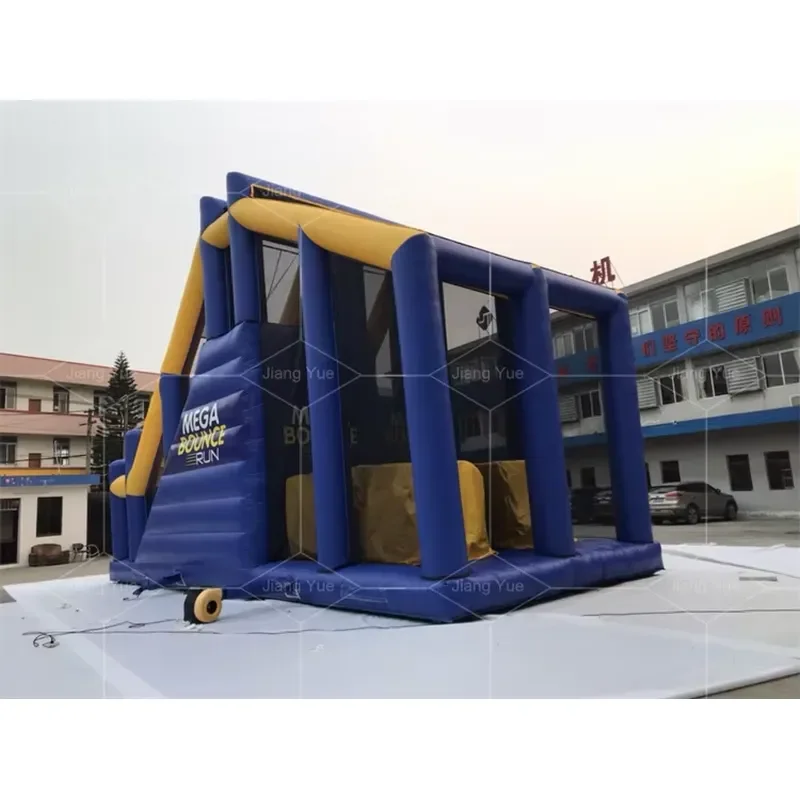 Free Fall Air Jump Platform Inflatable Extreme Adventure Flow Jumping Air Cushion Jump in the Air