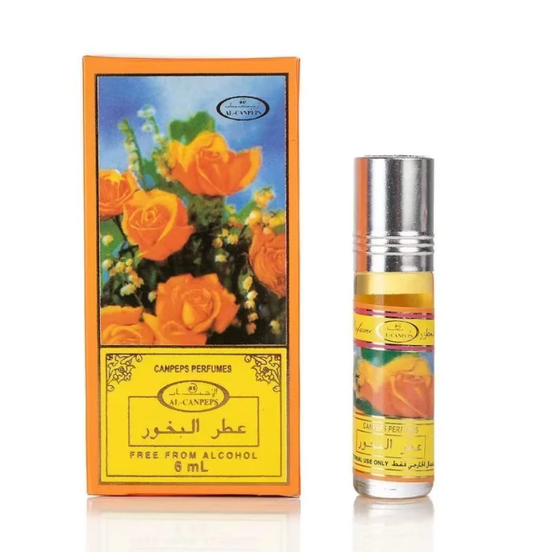 Arabian Deodorant Fragrance 6ml Plant Floral Essential Oil Roll-on Beads for Easy Carrying Deodorant