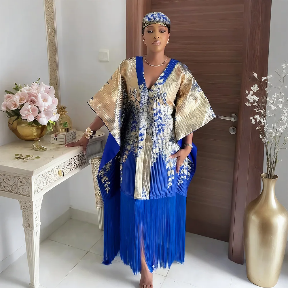 فساتين إفريقية للنساء ملابس أفريقيا التقليدية Dashiki أنقرة ملابس ثوب عبايات رداء مسلم قفطان ماكسي فستان طويل 2025