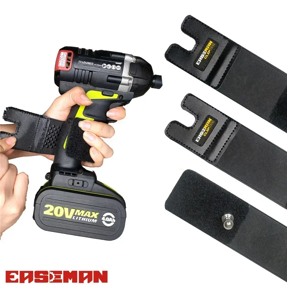 Portable Tool Holster Waist Tool Set,Drill Holder Pneumatic Multitool Power Drill Driver on Your Belt Men Clip Tools Accessories