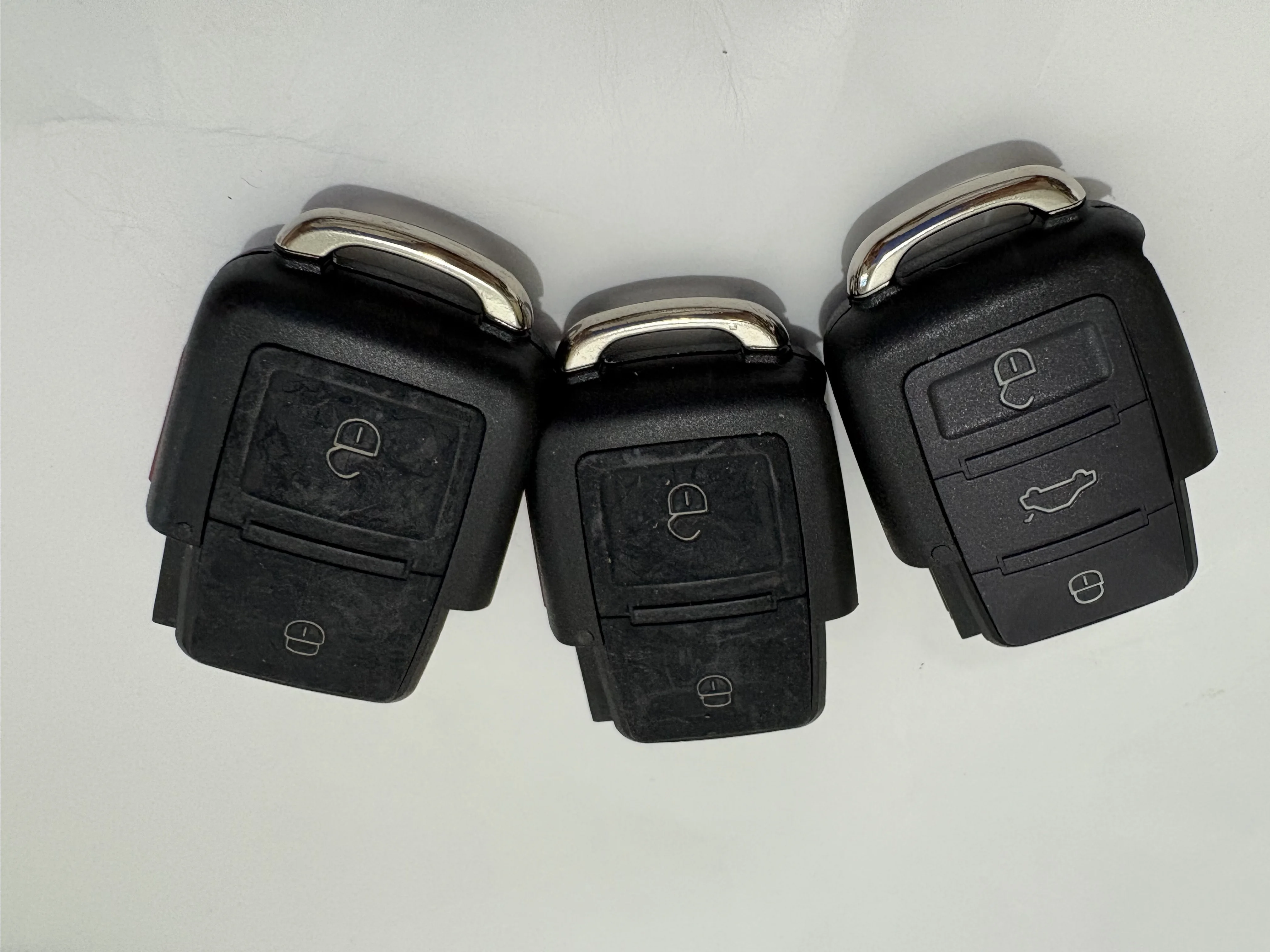 2 2+1 3 3+1 4 Button Remote Key Case Shell No Logo For VW Golf 4 5 Passat B5 B6 Polo Touran For Seat For Skoda Car Auto Blank