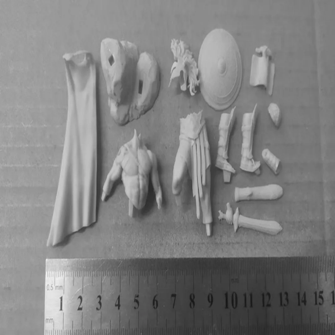 

1/24 Scale Resin Figur Roman Berserker Spartan Warrior Assemble Model Kit Unassembled and Unpainted 3D printing toy