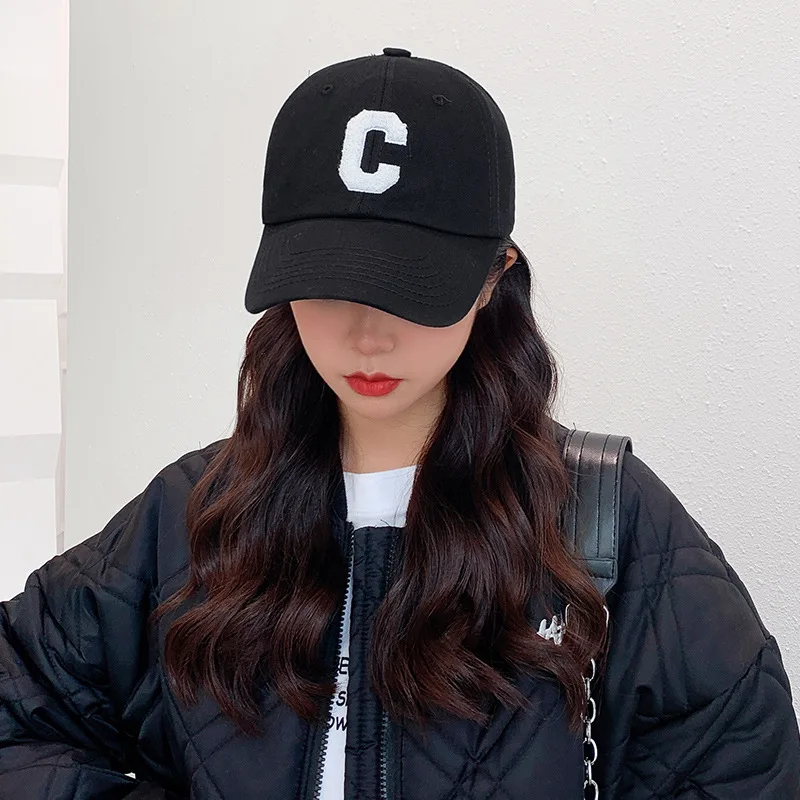 New popular Large Letter C Baseball Cap for Women Men Summer Fashion Sun Hats Streetwear Casual Snapback Hat Hip Hop Caps Gorros