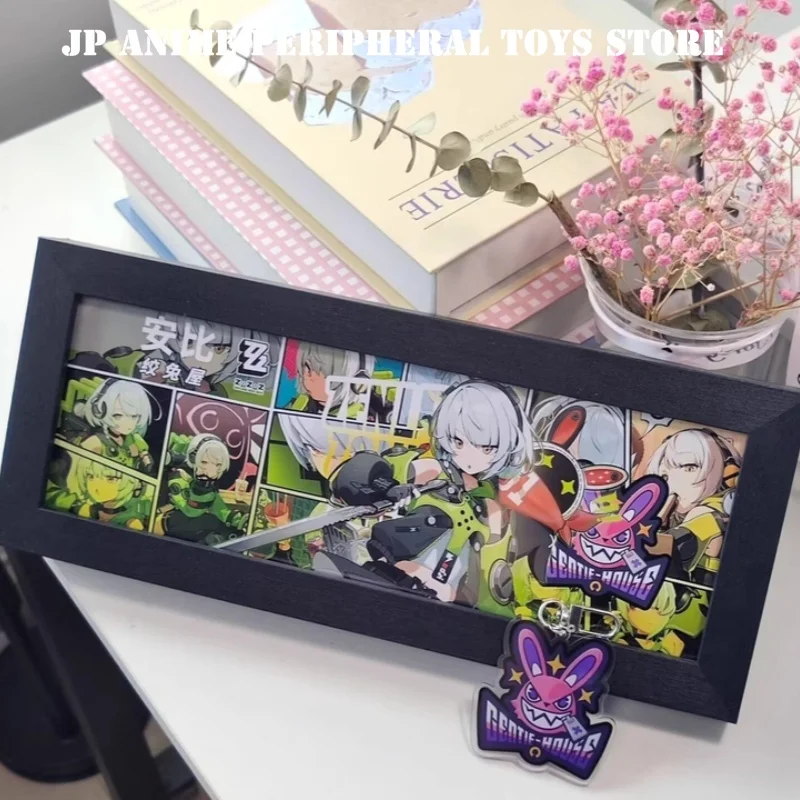 2025 Zenless Zone Zero Figure Comic Frame Cartoon Ellen Joe Von Lycaon Figure Desktop Ornament Fan Collection Gift - Image 2
