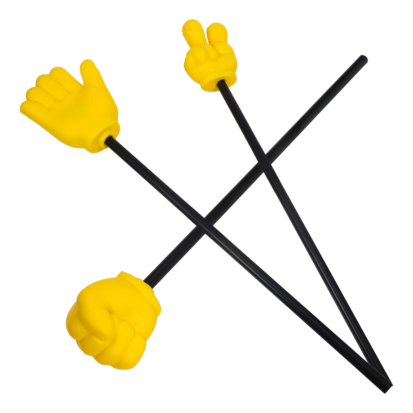 

3pcs Rock Paper Scissors Game Props Hand Pointer Stick For Classroom Teaching Aids Party Favors Finger Gesture Rod Wedding Prank