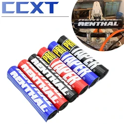 25cm Renthal Pro Taper Handlebar Pads Motorcycle Round Crossbar Foam Chest Pad For SXF EXC CRF YZ YZF KXF KLX WR WRF RMZ CR KX