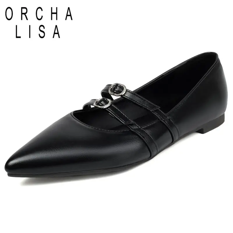orcha-lisa-2025-nuevo-diseno-zapatos-planos-femeninos-puntiagudos-correa-de-doble-hebilla-de-talla-grande-41-42-43-zapatos-suaves-de-moda-para-uso-diario-para-mujer-primavera