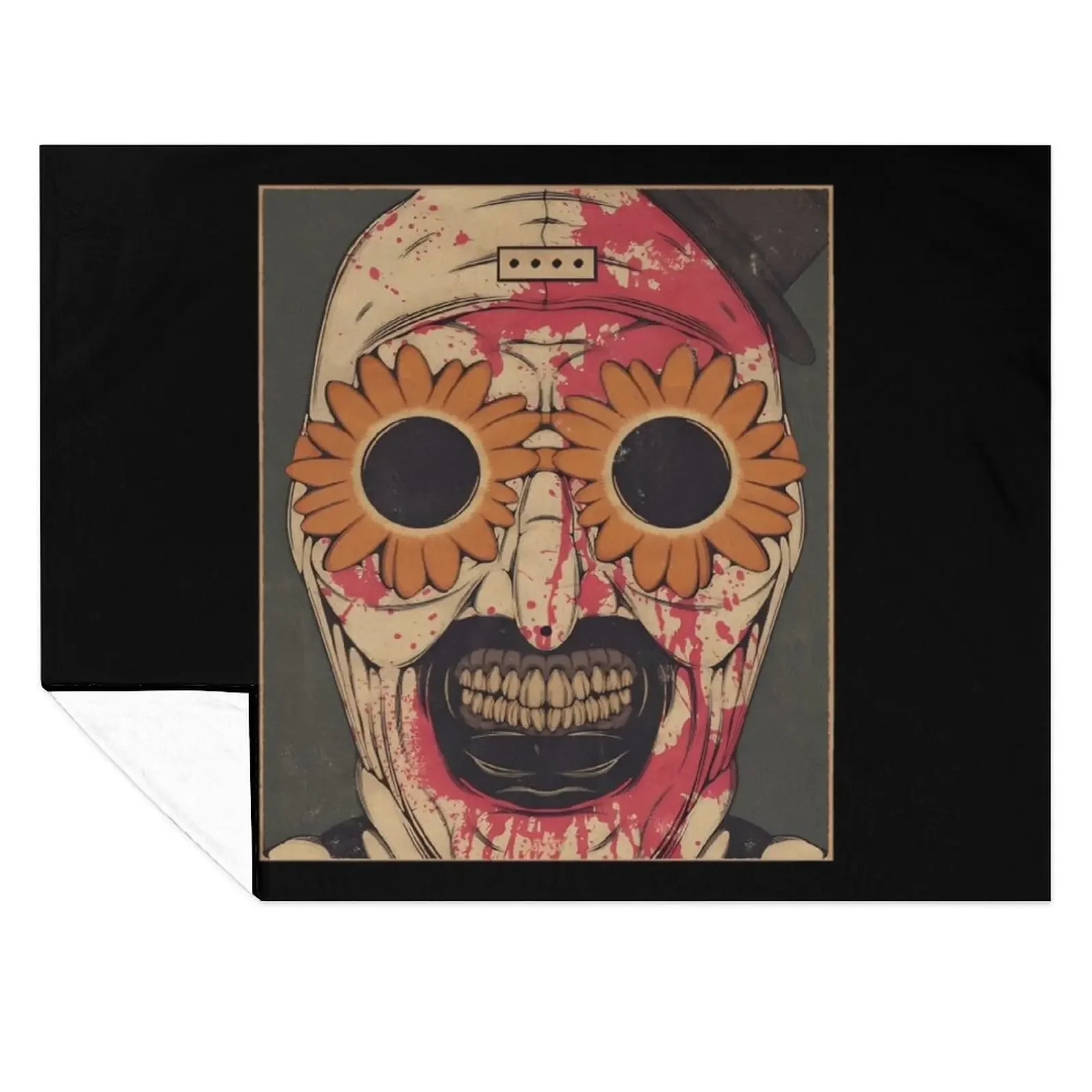 

Terrifier Throw Blanket Decorative Sofa Nap Soft Plush Plaid Blankets For Sofas Blankets
