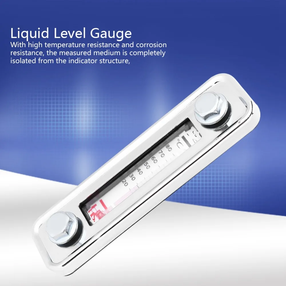 LS-5 Oil Liquid Level Gauge Accurate Measurement Screw Mounted Transparent Display Gauge Good Sealing Hydraulic Oil Gauge