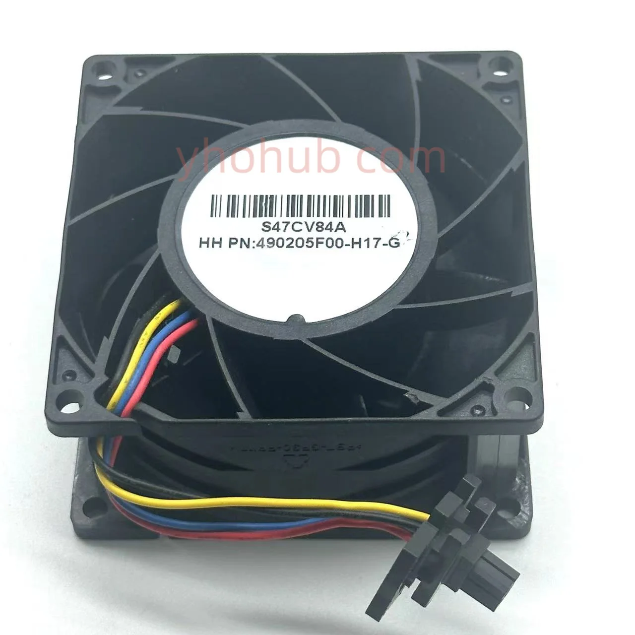 SUNON VF80381BX-Q010-S9H DC 12V 50.4W 4.2A 80x80x38mm 4-Wire Server Cooling Fan