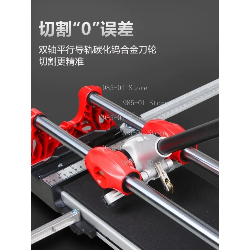 1200mm manual tile cutter, push-type high precision cutting machine for polished ceramic tiles