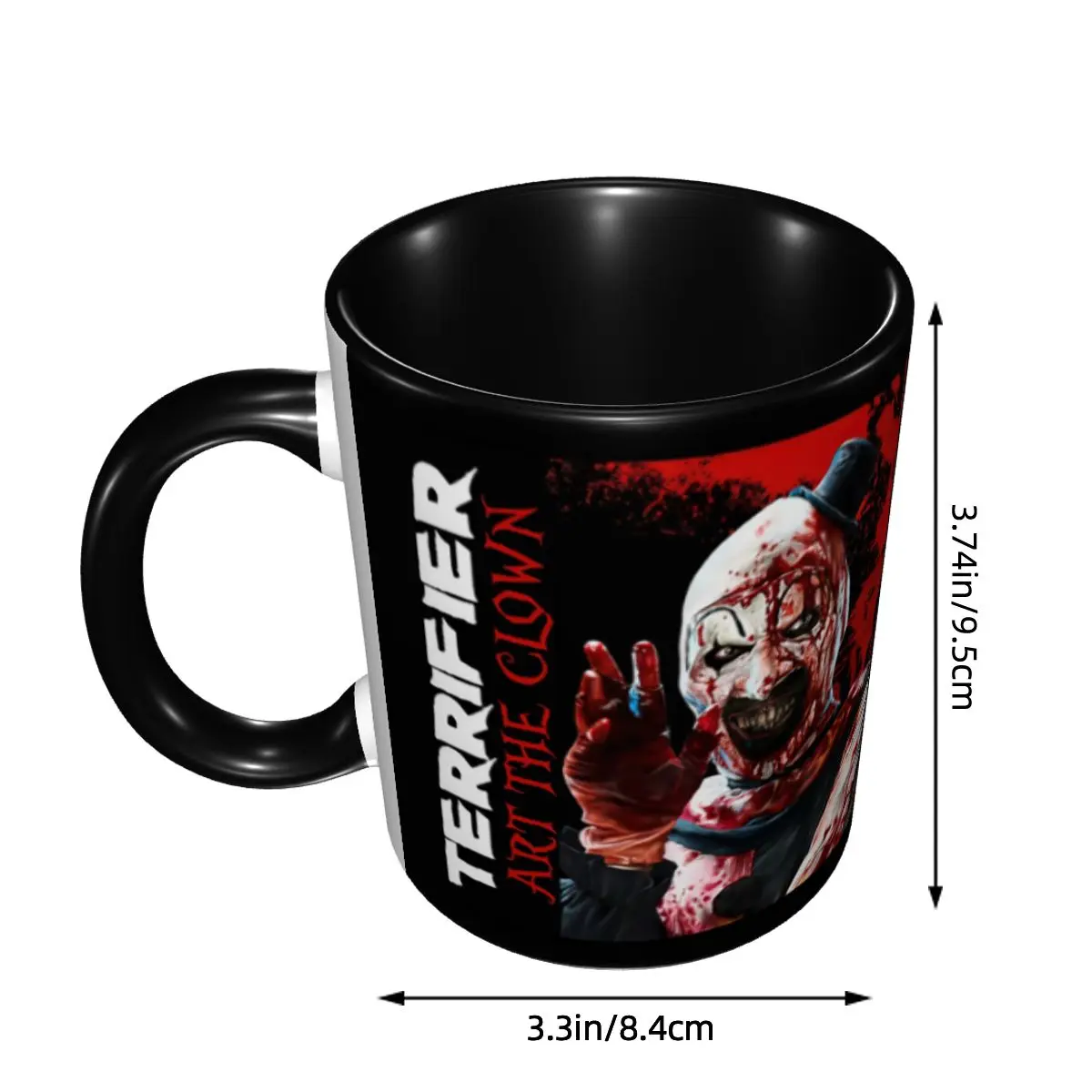Art The Clown Halloween Horror Terrifiers Mug Customized Coffee Ceramic Mug Creative Present