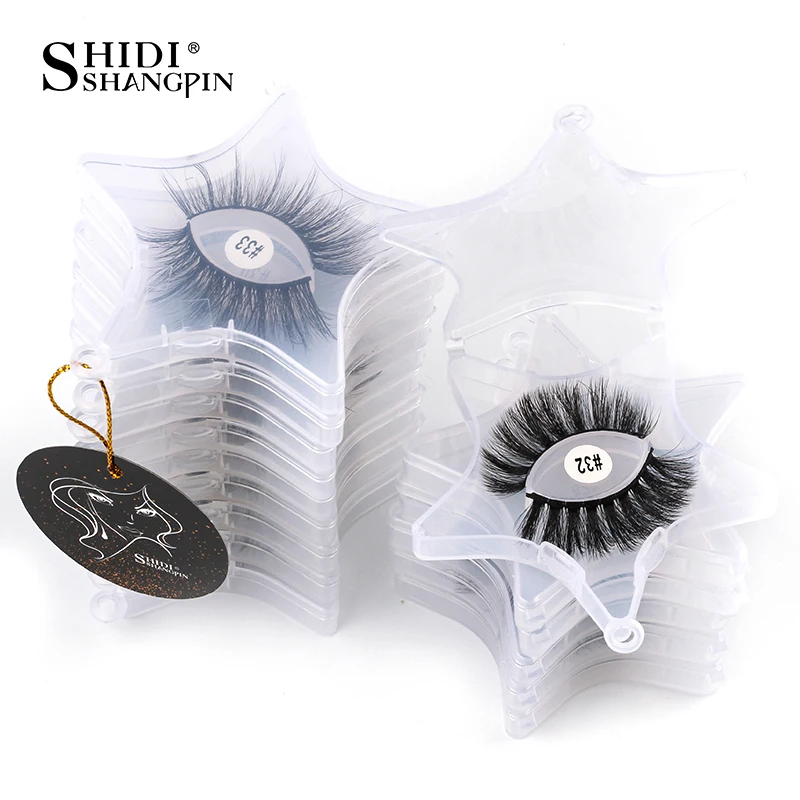 

SHIDISHANGPIN Wholesales Faux 3D Mink Lashes Natural False Eyelashes Dramatic Thick Fake Eyelash Extension Faux Cils Makeup