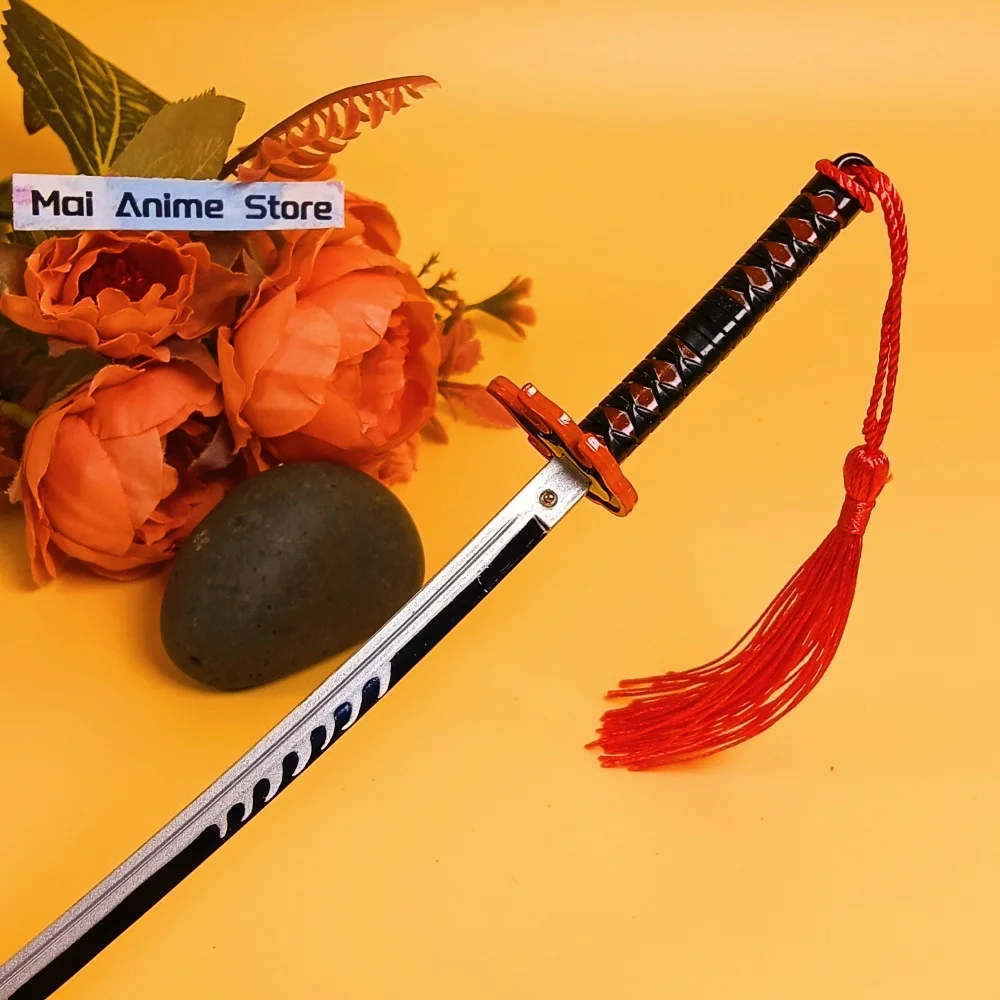 8.6인치 미니 카타나 소형 열쇠고리 피규어 소형 오리지널 사무라이 검 애니메이션 진짜 일본 카타나 금속 검 무딘 장난감 선물