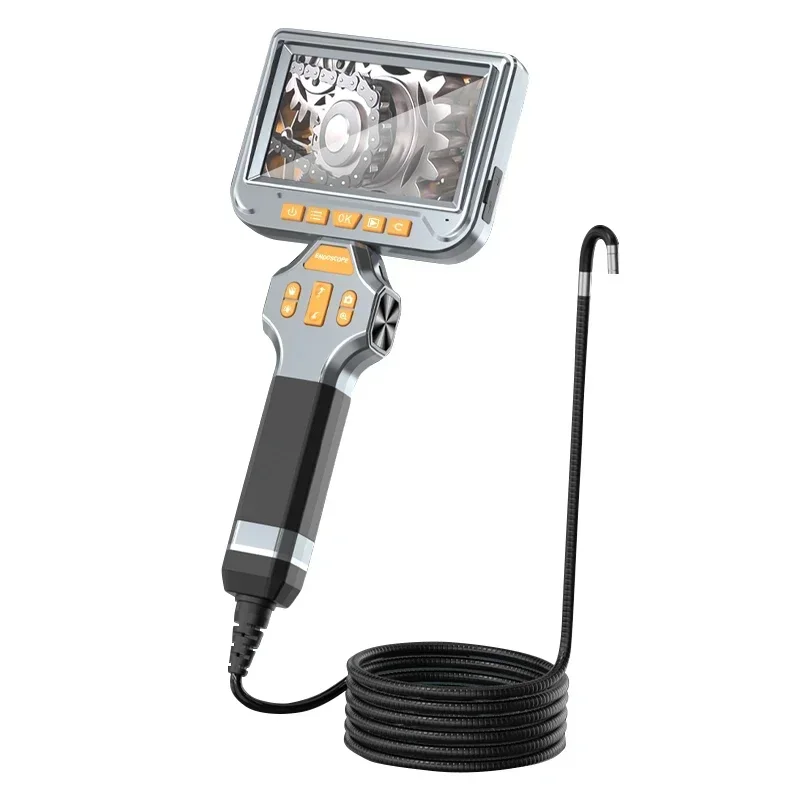 Factory Customized 6mm Lens 5 Inch Handle Inspection Borescope Camera Multi Vehicle Diagnostic Tool Scope For Industrial