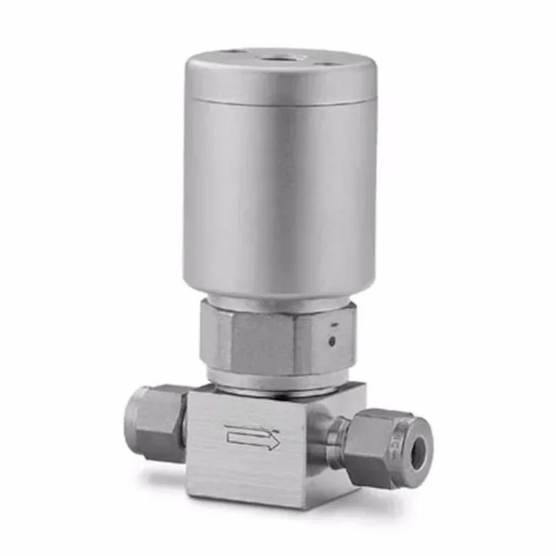 Hot Sales6LVV-DPHS6M-C)316L VIM-VAR UHP High Pressure Diaphragm Sealing Valve.