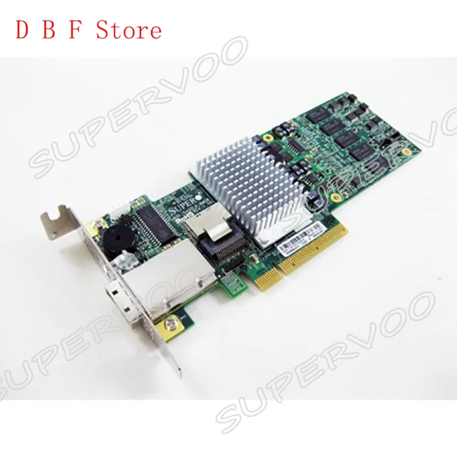 

AOC-SAS2LP-H4IR Raid Card Controller 8 X SAS 6Gb/s (internal)