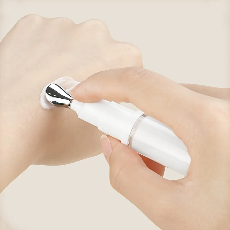 20 Stück Transparente Nachfüllbare Beauty-Pumpflasche, Vakuum-Hautpflege-Aufbewahrungsbehälter mit Massagepumpenkopf aus Legierung für Essenz und Augencreme – Detail 6