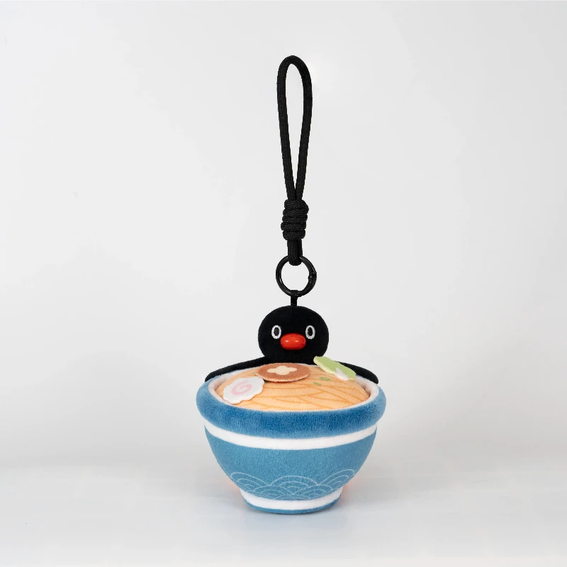 Pingu Big Eater Series Plush Charm Blind Box Merchandise Figure Doll Pendant Keychain Desktop Decoration Bag Accessory Toy Gift - view 6
