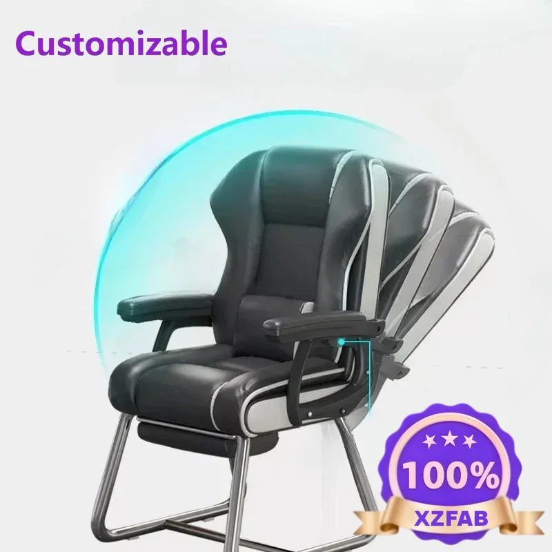Factory Direct 2026 Handrail Ergonomic Office Chairs Computer Backrest Comfort Sedentary Office Chair Recliner Esports