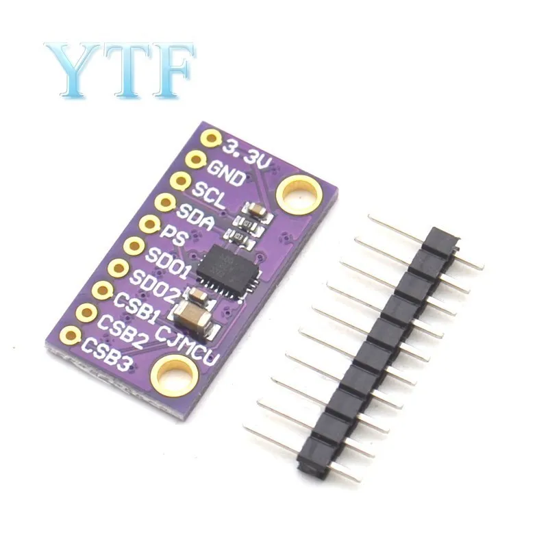 

1PCS MCU-055 BMX055 9DoF IMU 9-axis Attitude Sensor Module High Precision Replaces MPU9250